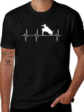 Rodeo Heartbeat Graphic T-Shirt - Black