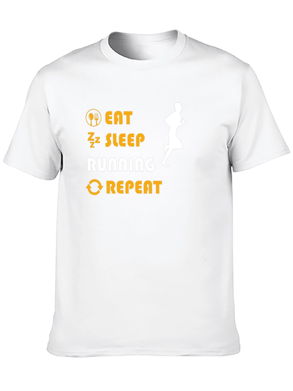Eat Sleep Running Repeat T-Shirt