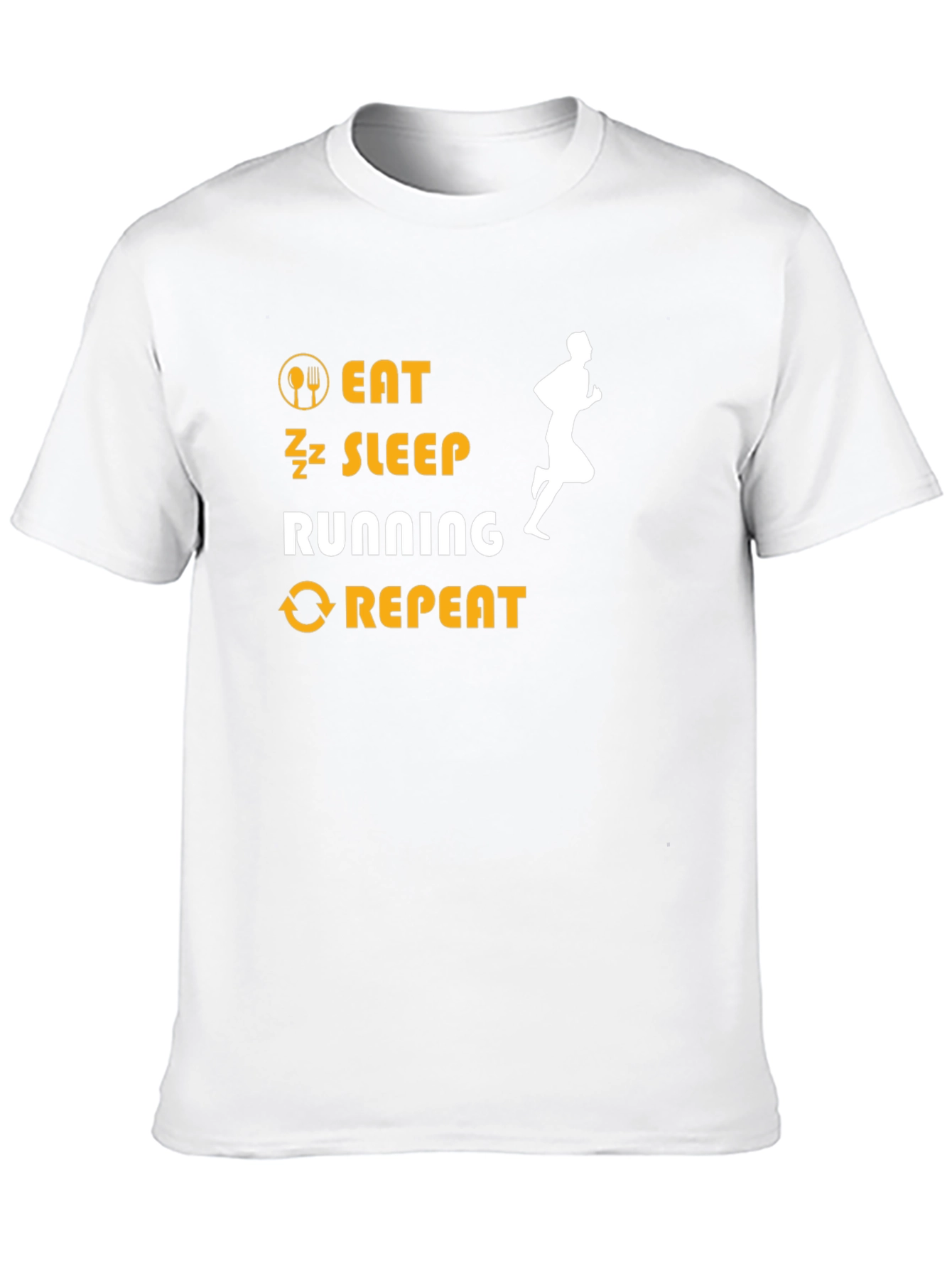Eat Sleep Running Repeat T-Shirt