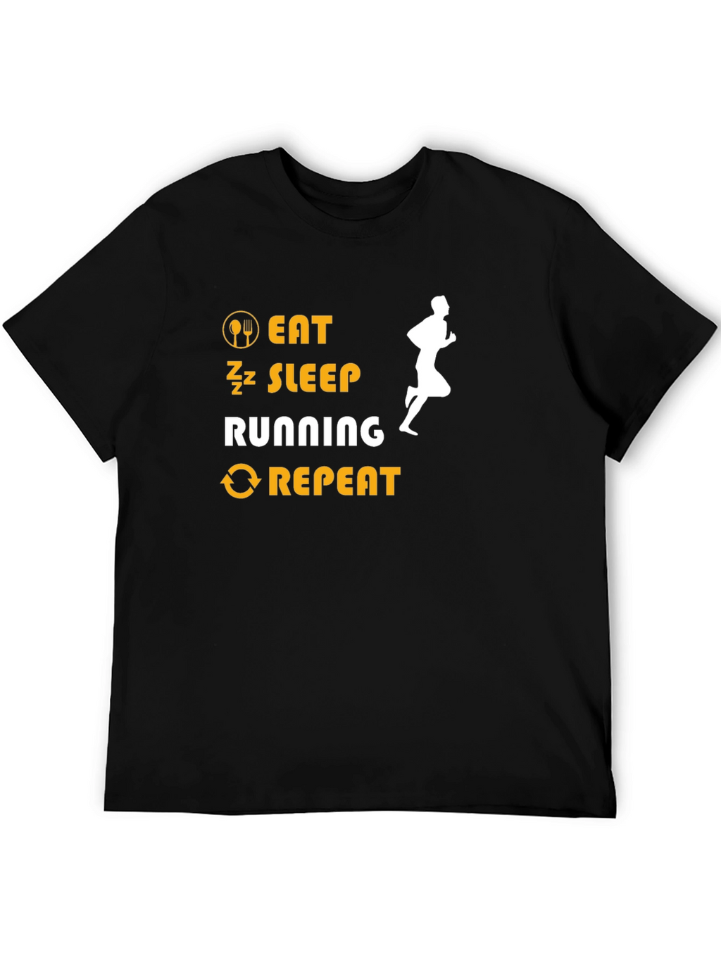 Eat Sleep Running Repeat T-Shirt