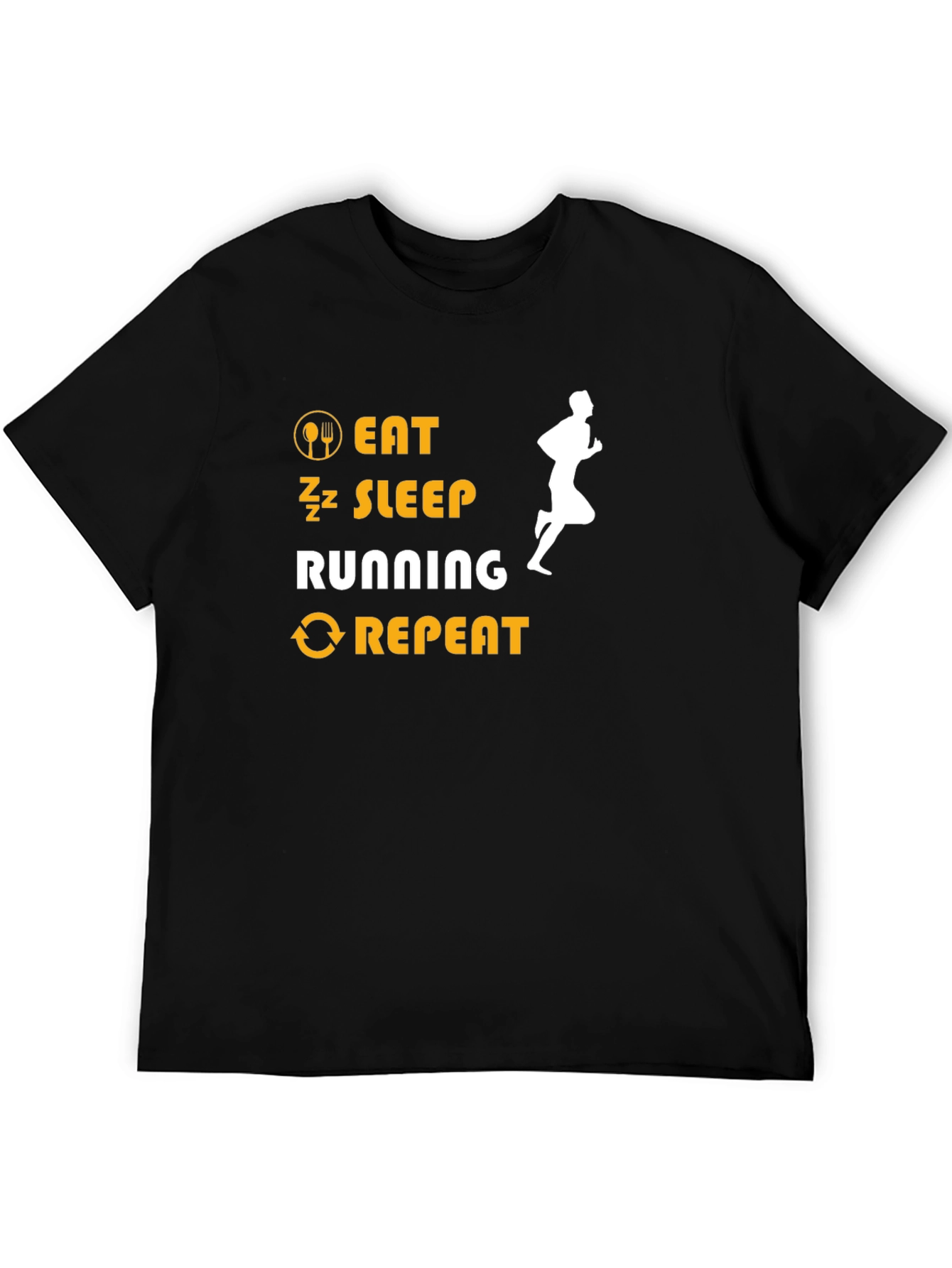 Eat Sleep Running Repeat T-Shirt
