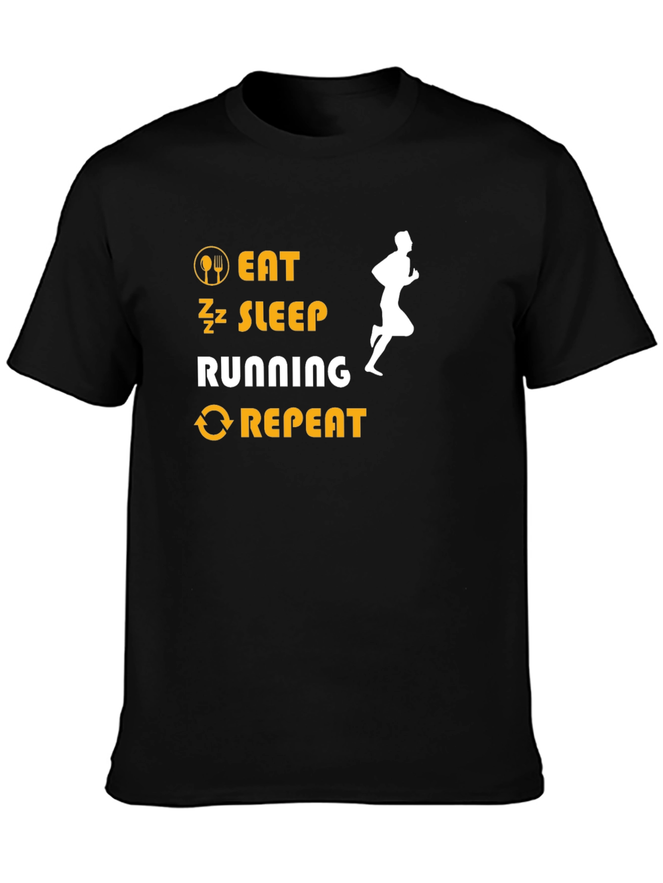Eat Sleep Running Repeat T-Shirt