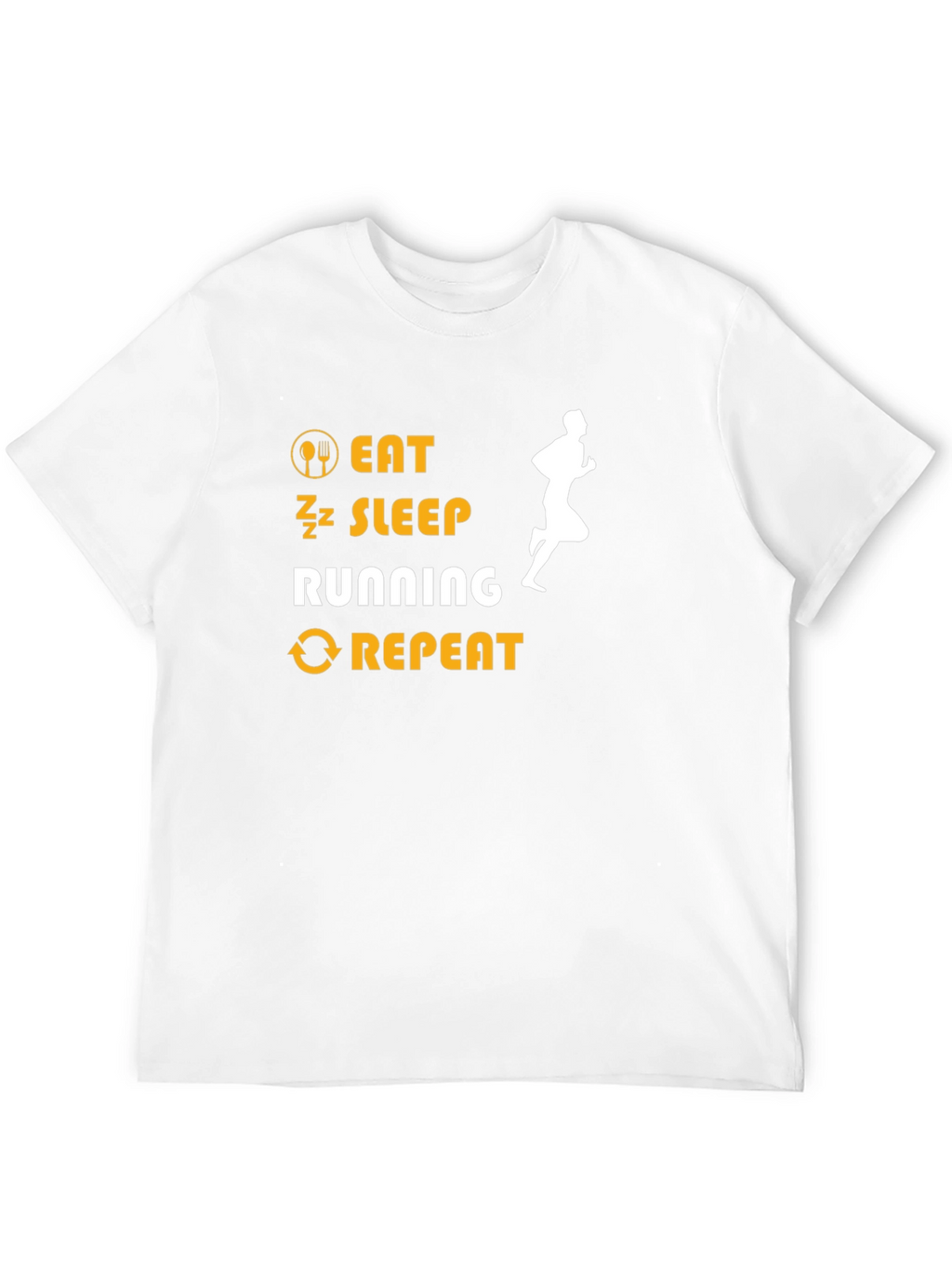 Eat Sleep Running Repeat T-Shirt