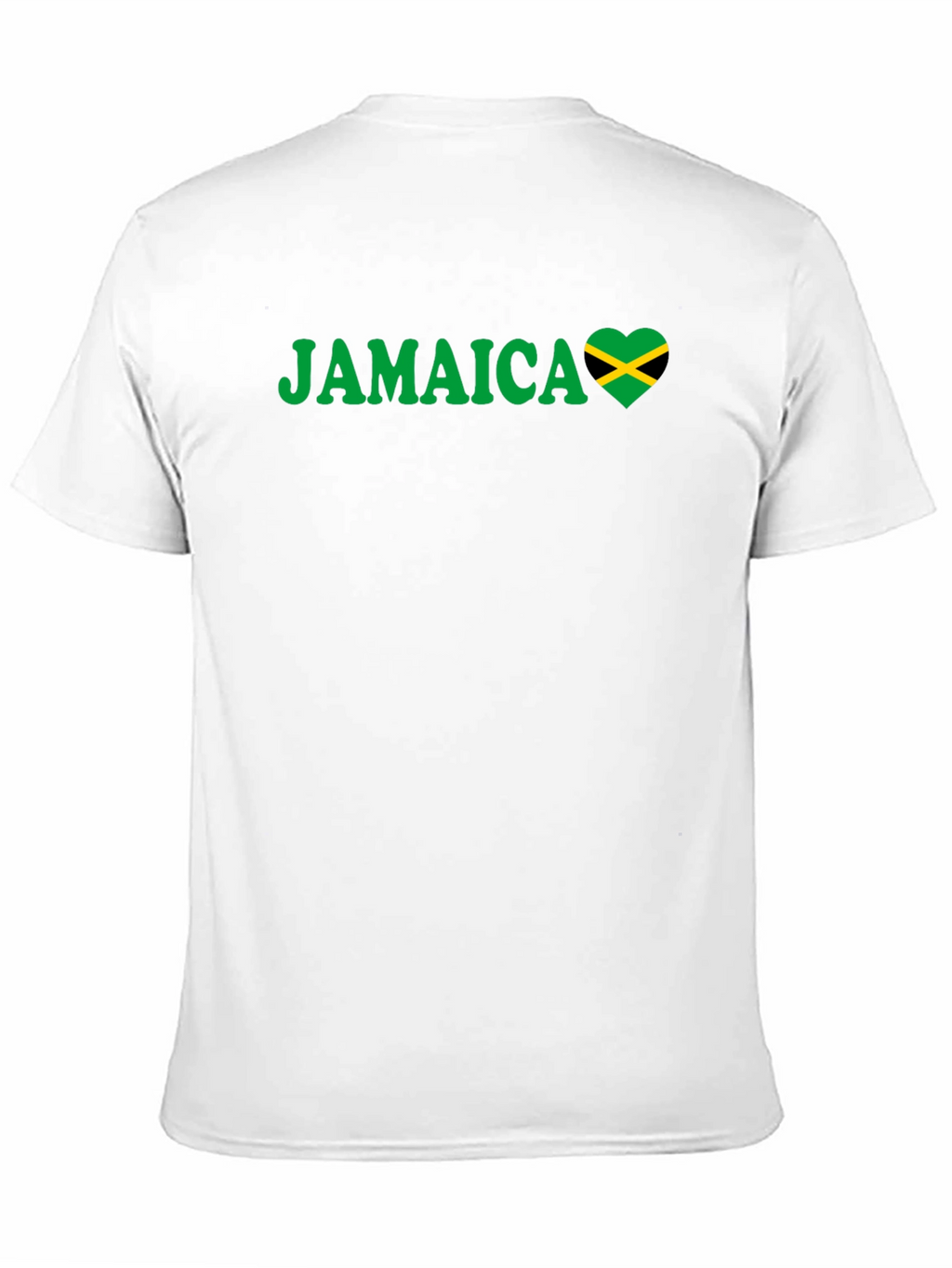 Jamaica Heart Flag T-Shirt