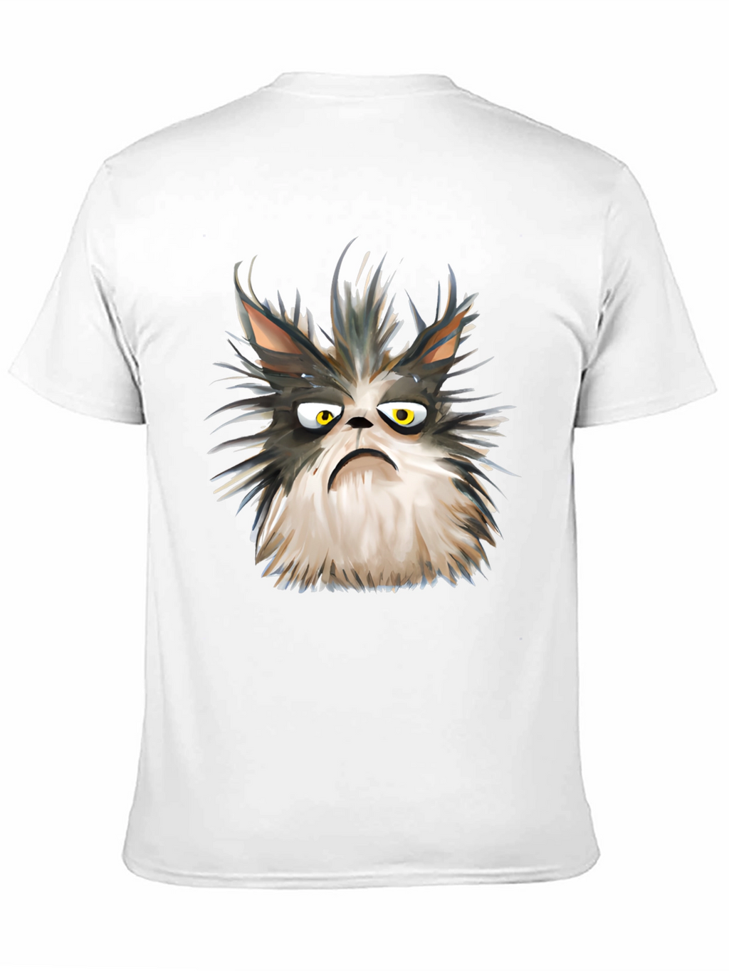 Grumpy Cat Graphic Tee - Unisex Black T-Shirt