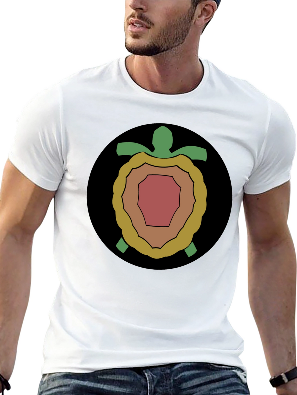 Turtle Graphic T-Shirt - Unique Design Casual Wear