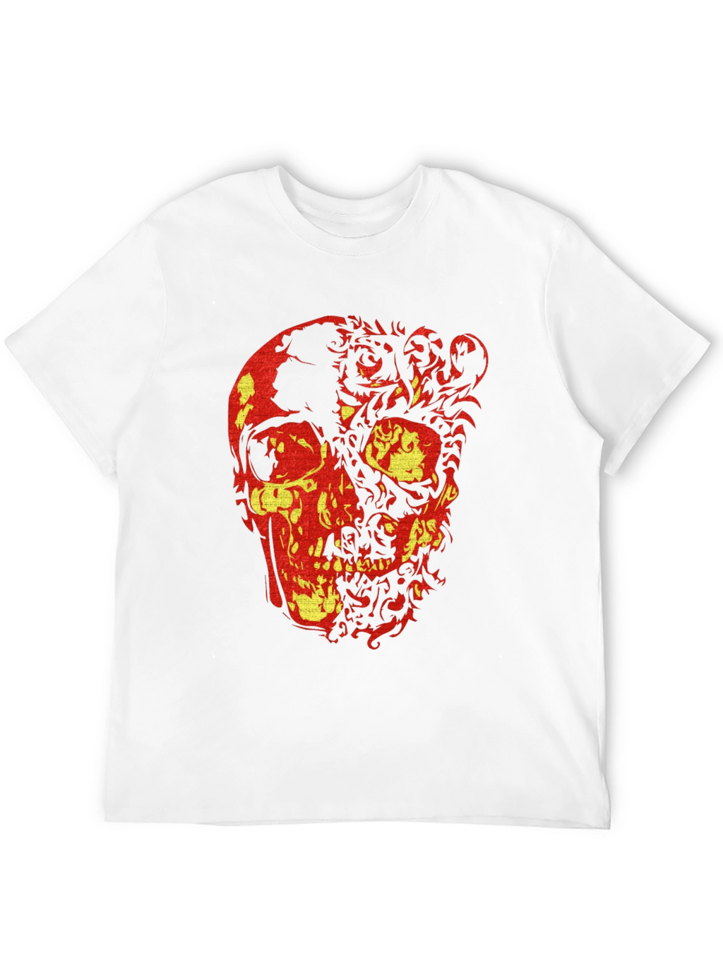 Skull Graphic Tee - Edgy Style