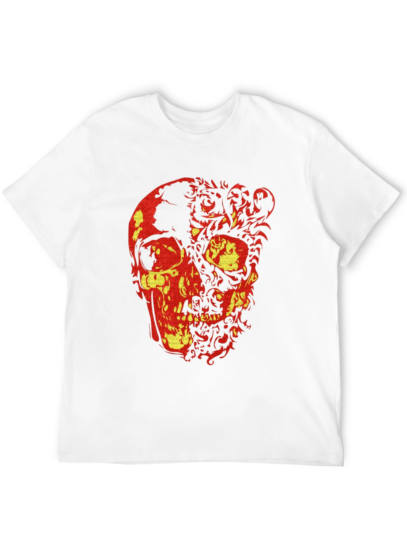 Skull Graphic Tee - Edgy Style