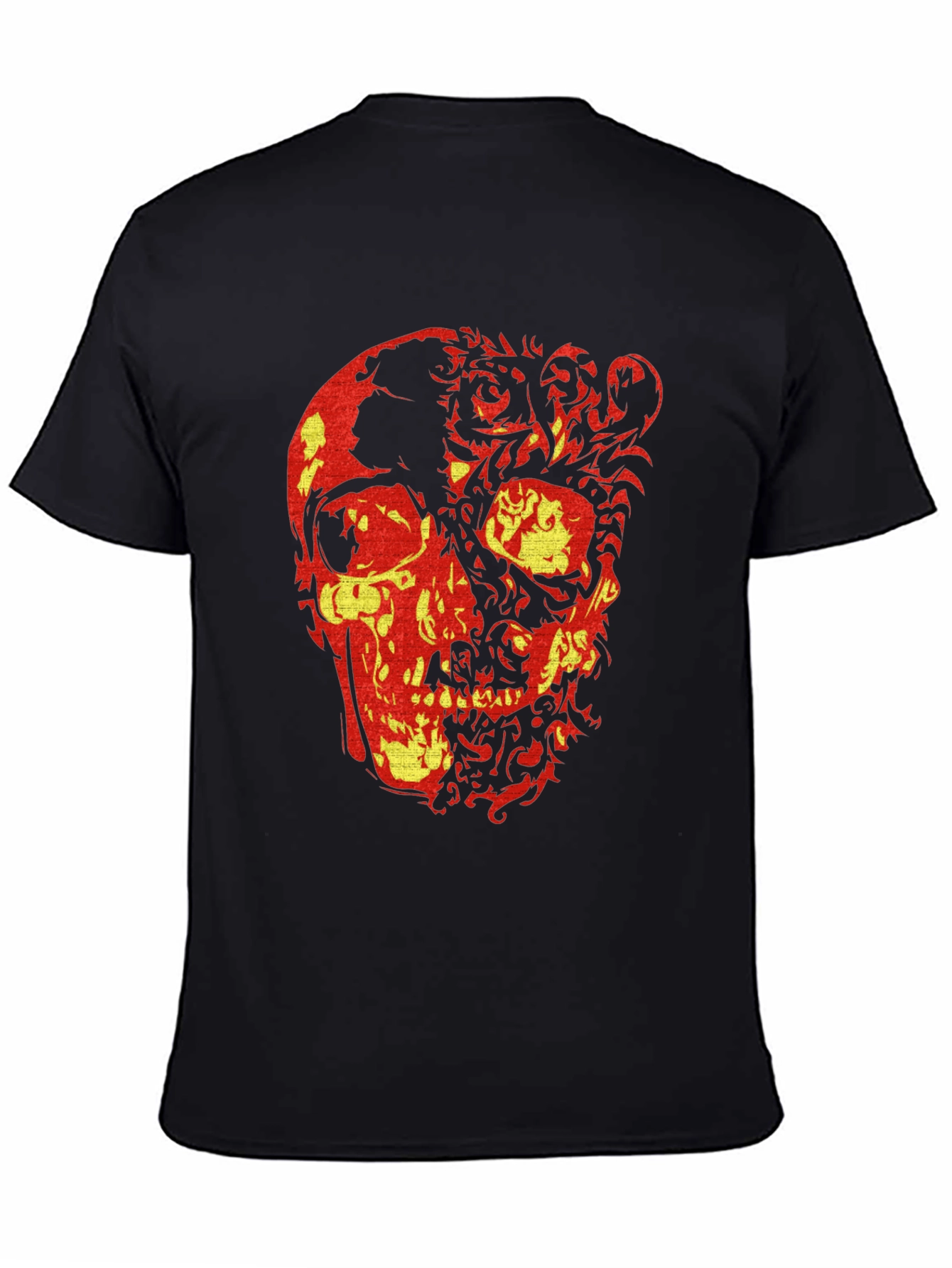 Skull Graphic Tee - Edgy Style