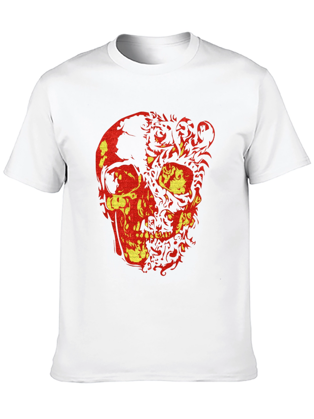 Skull Graphic Tee - Edgy Style