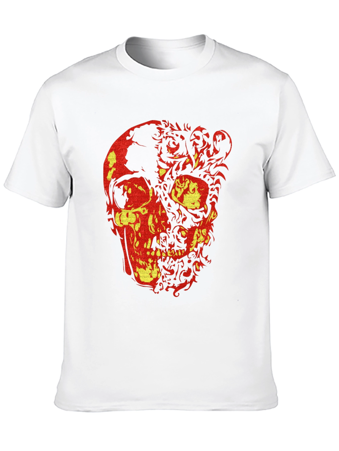 Skull Graphic Tee - Edgy Style