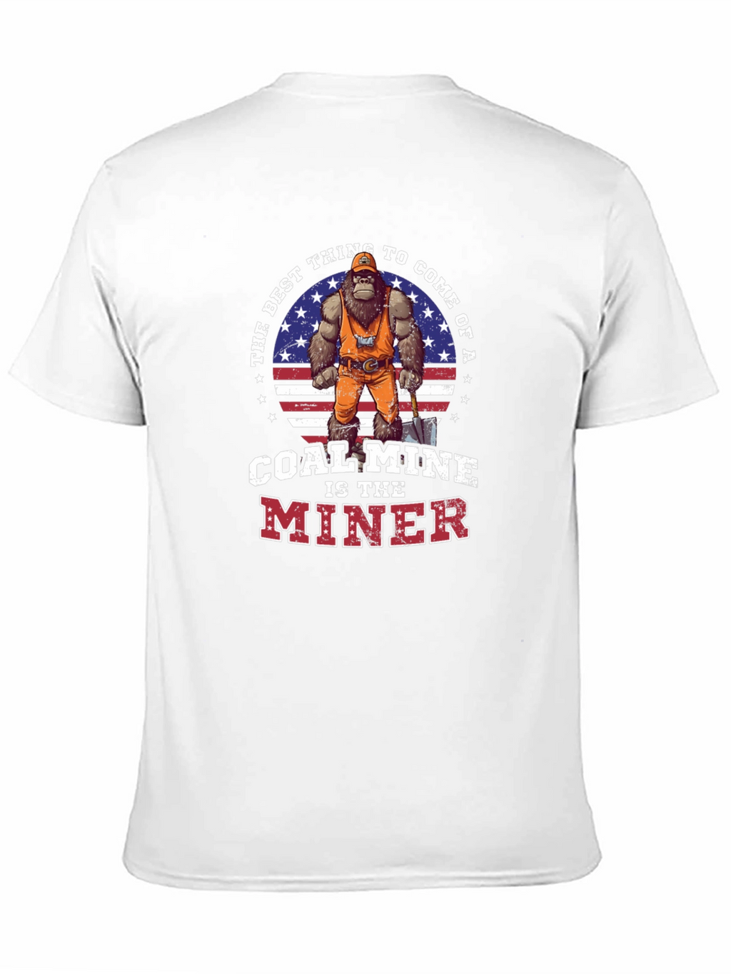 Coal Mine Miner Graphic T-Shirt