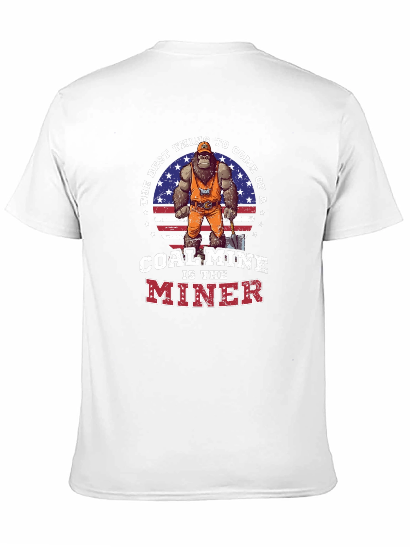 Coal Mine Miner Graphic T-Shirt