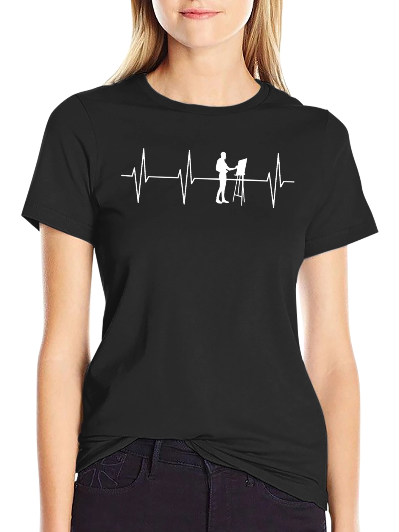 Artist Heartbeat Graphic Tee - Painters Passion
