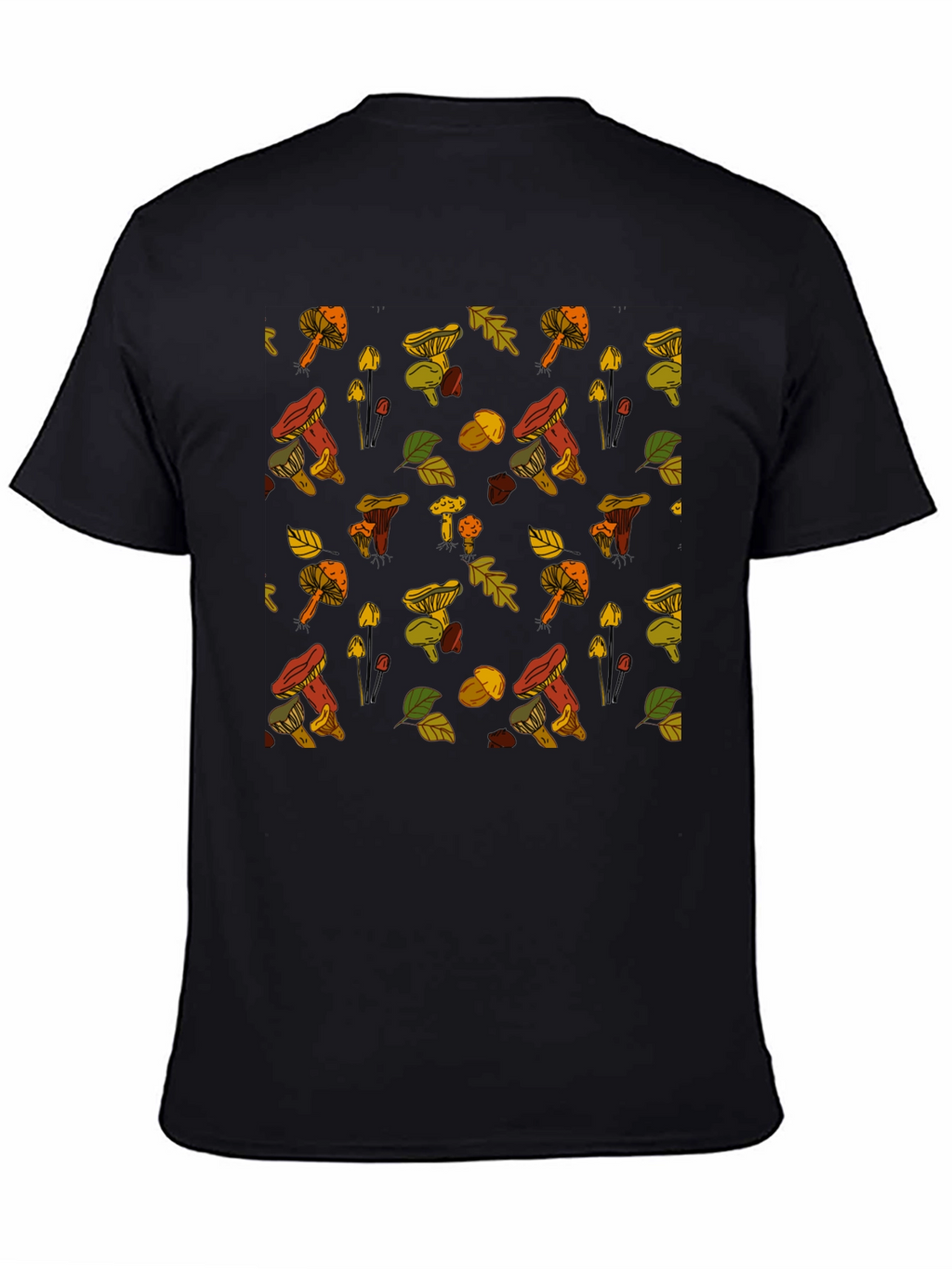 Mushroom Pattern T-Shirt
