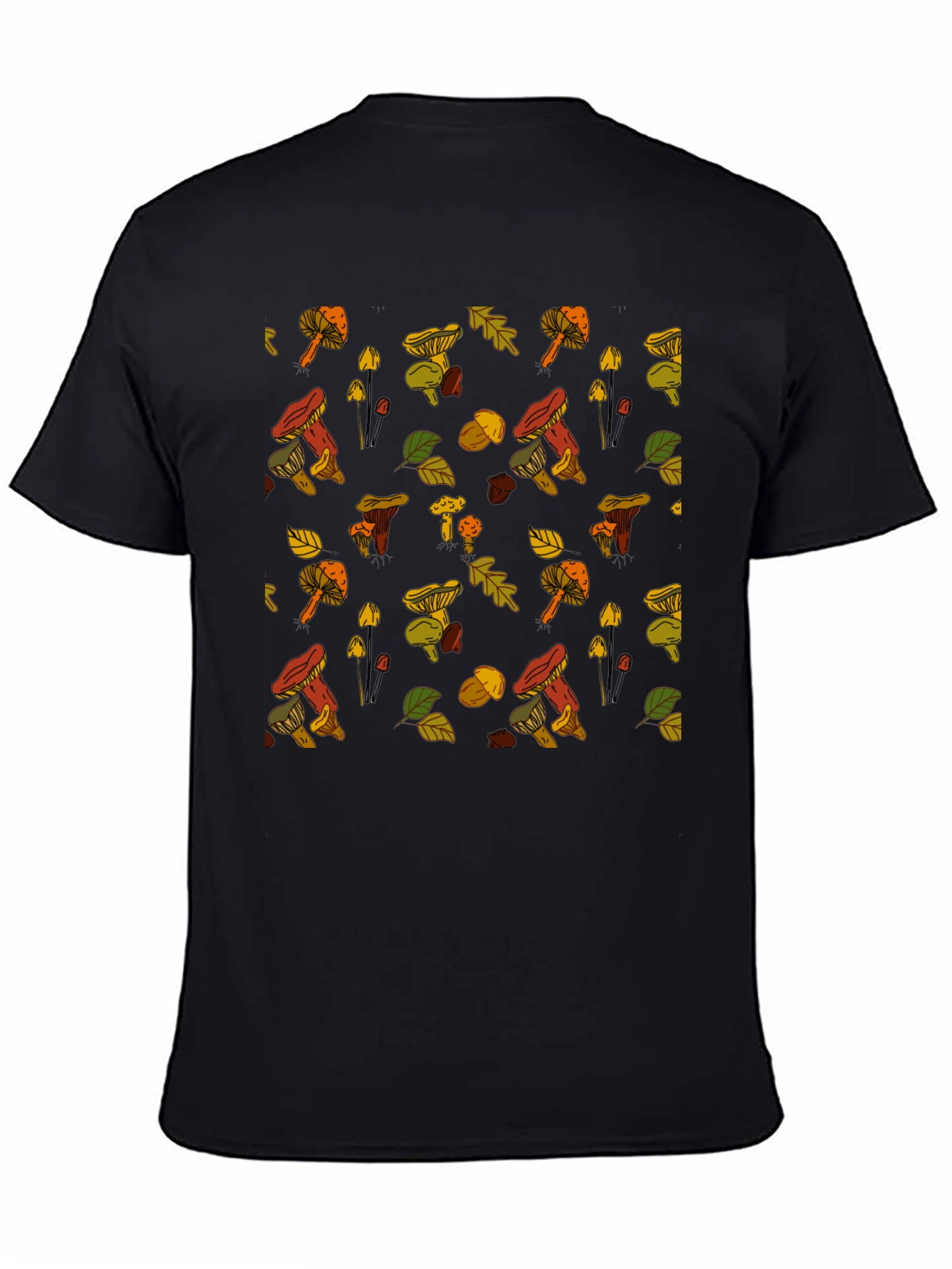 Mushroom Pattern T-Shirt