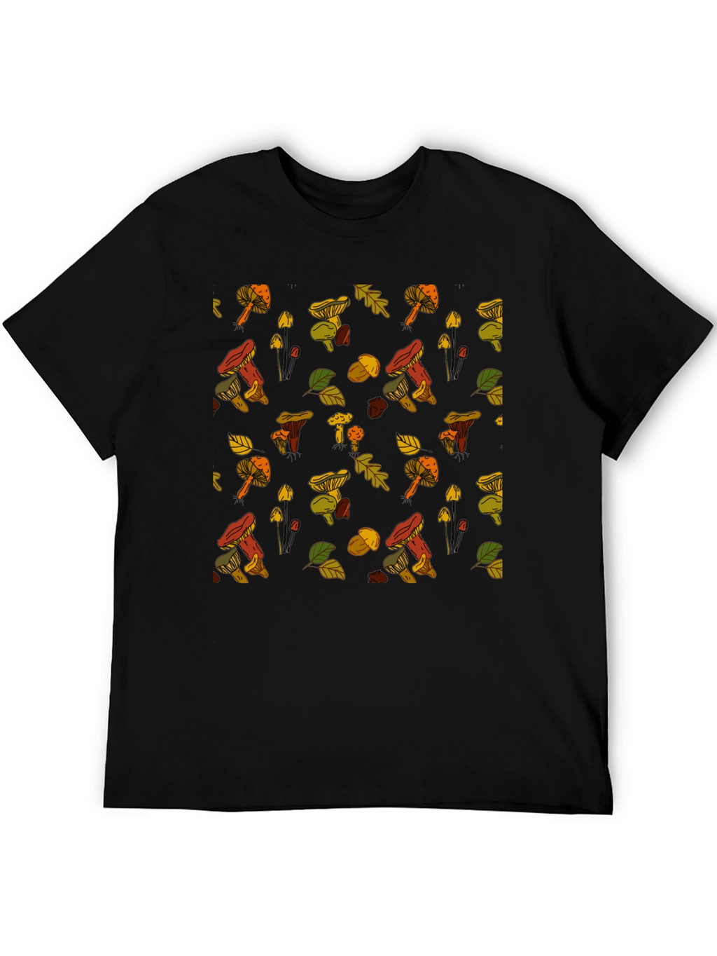 Mushroom Pattern T-Shirt