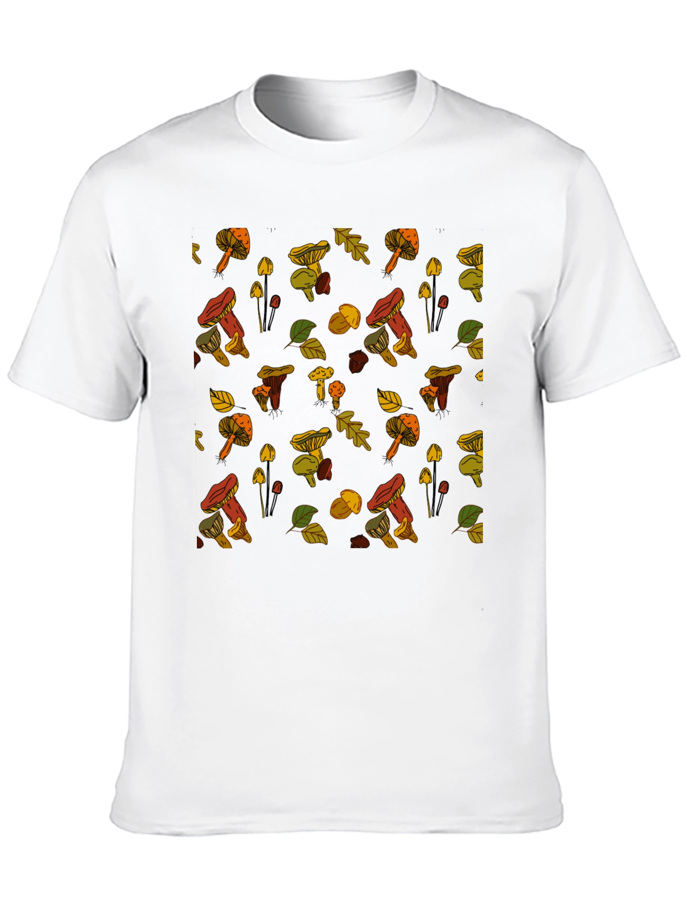 Mushroom Pattern T-Shirt