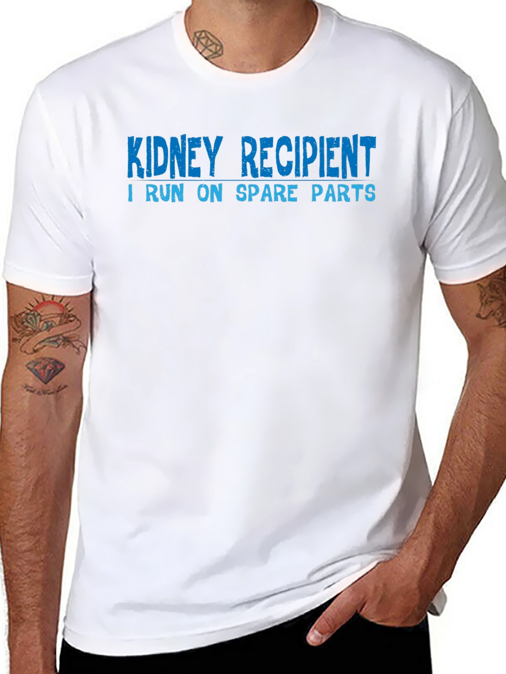 Kidney Recipient Spare Parts T-Shirt