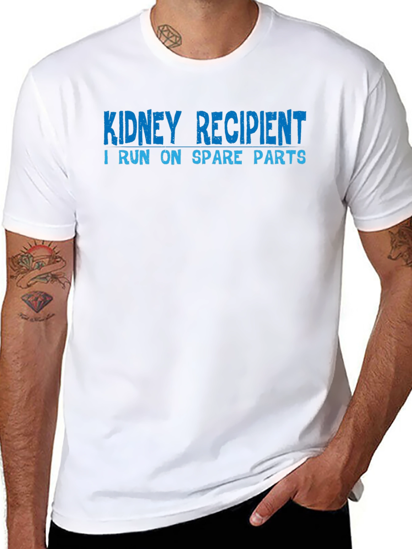 Kidney Recipient Spare Parts T-Shirt