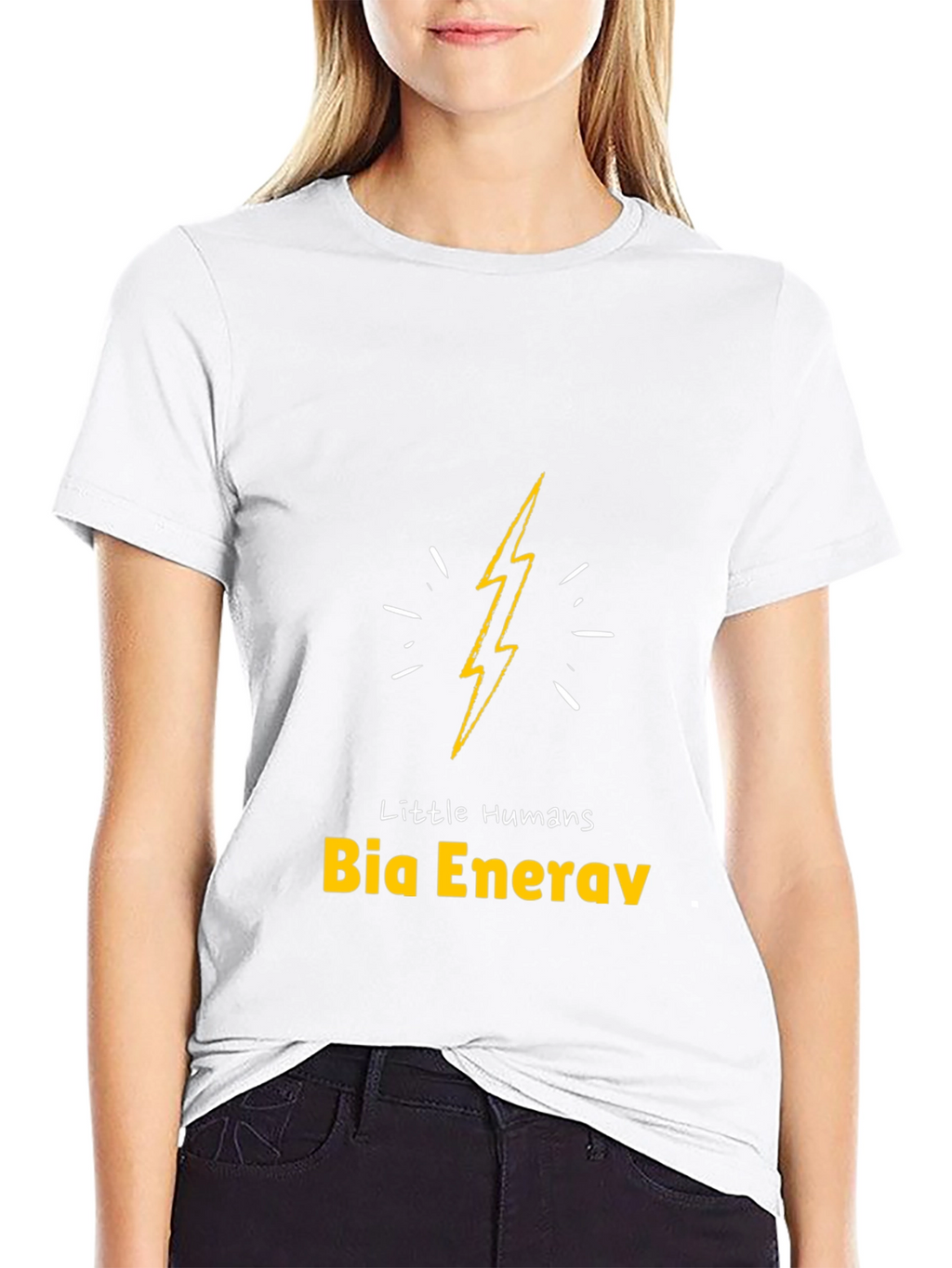 Little Humans Bia Energy Black T-Shirt