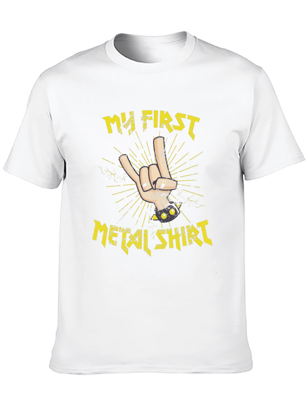My First Metal Shirt - Black Tee