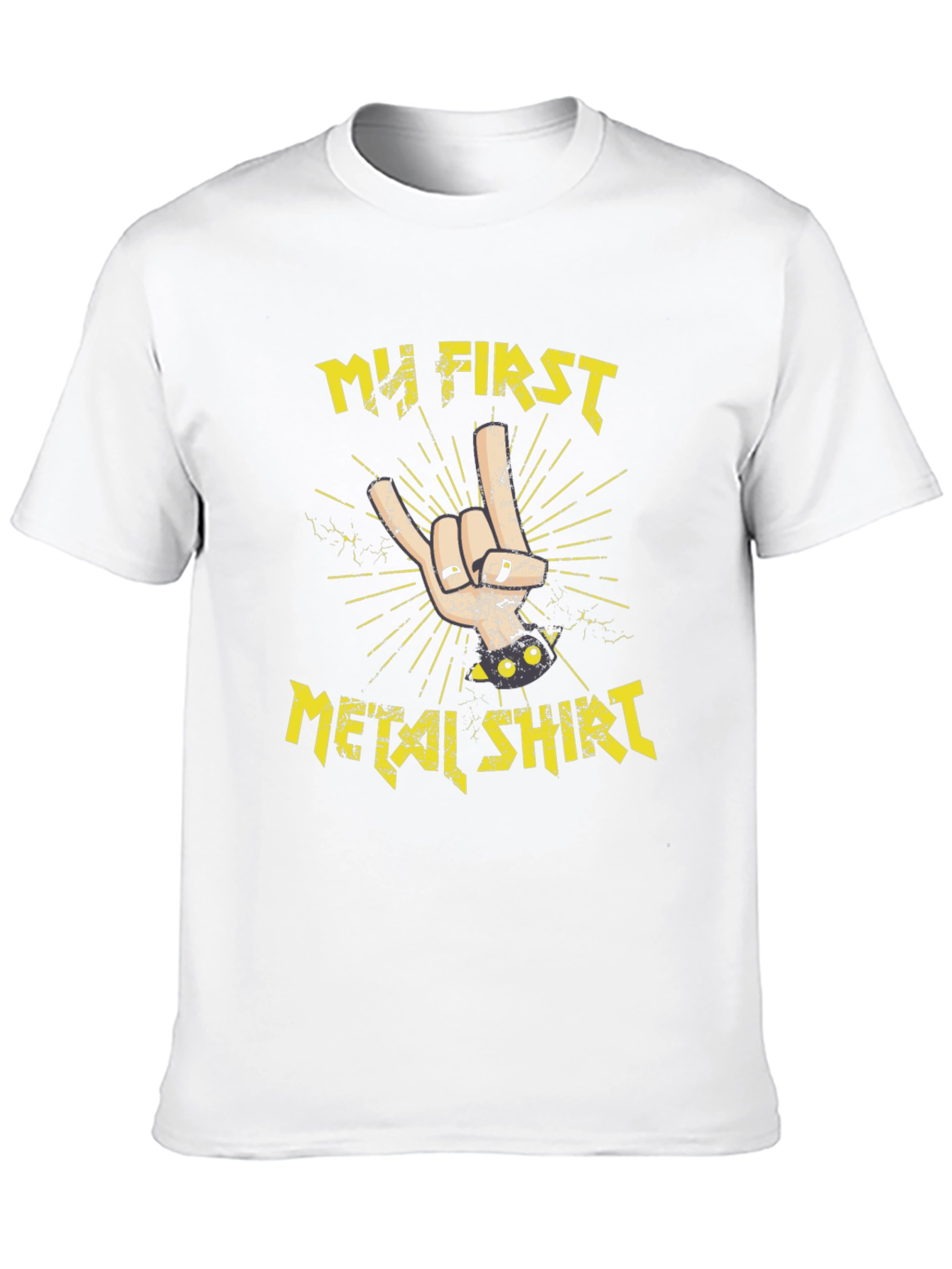 My First Metal Shirt - Black Tee