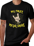 My First Metal Shirt - Black Tee