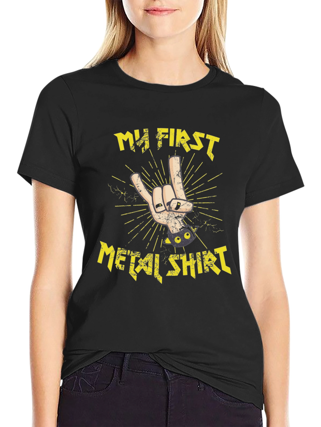 My First Metal Shirt - Black Tee