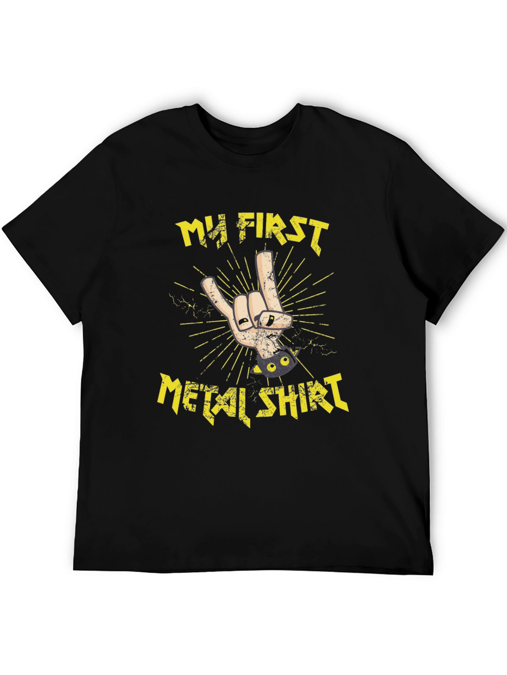 My First Metal Shirt - Black Tee