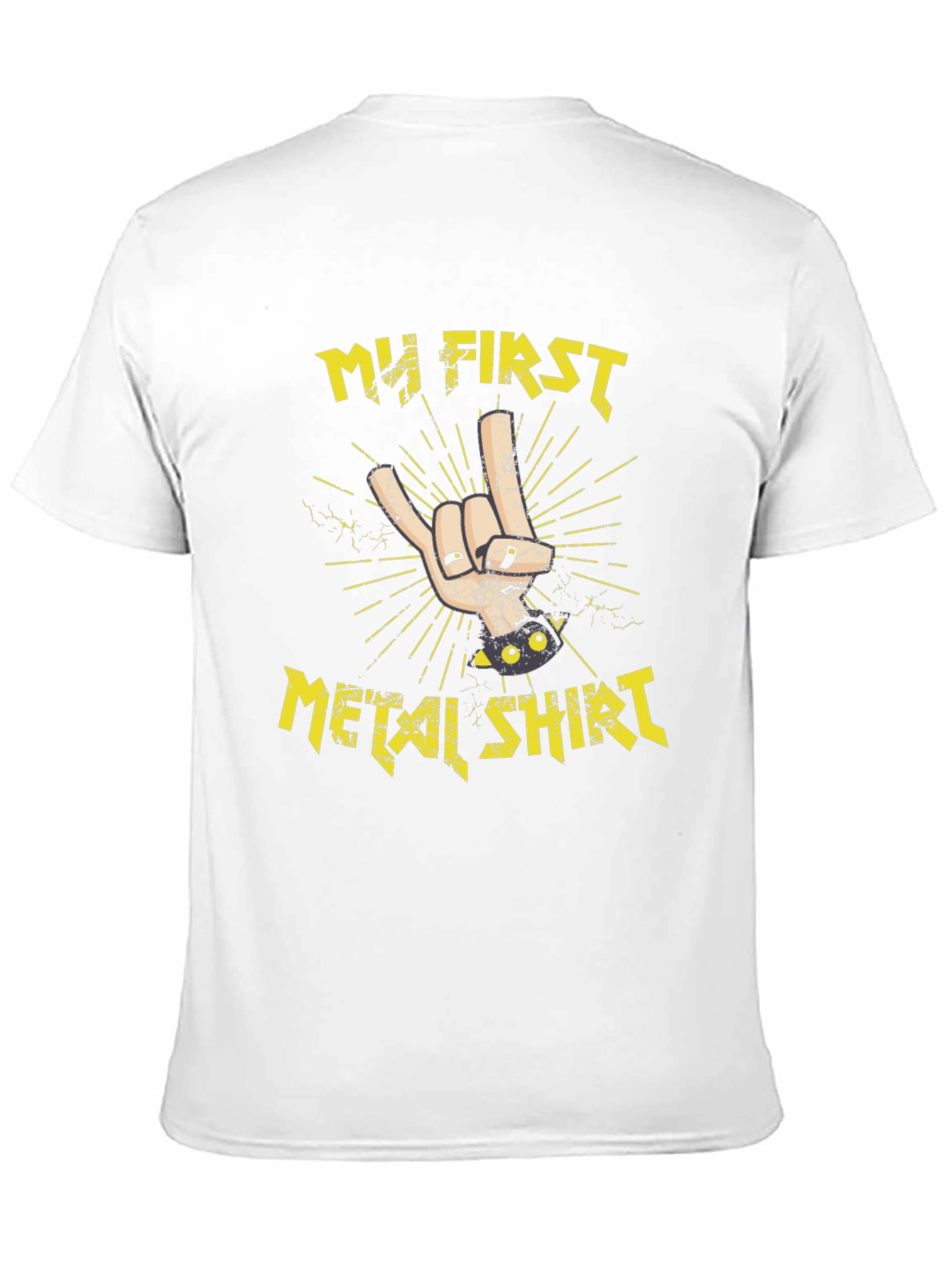 My First Metal Shirt - Black Tee
