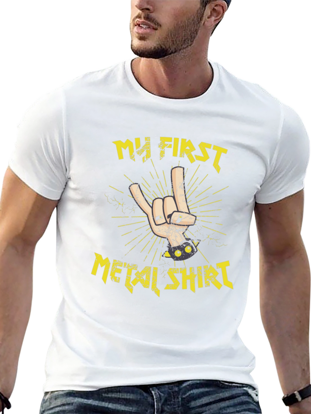 My First Metal Shirt - Black Tee