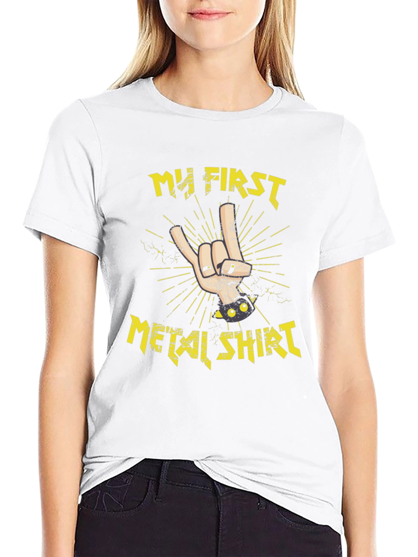 My First Metal Shirt - Black Tee