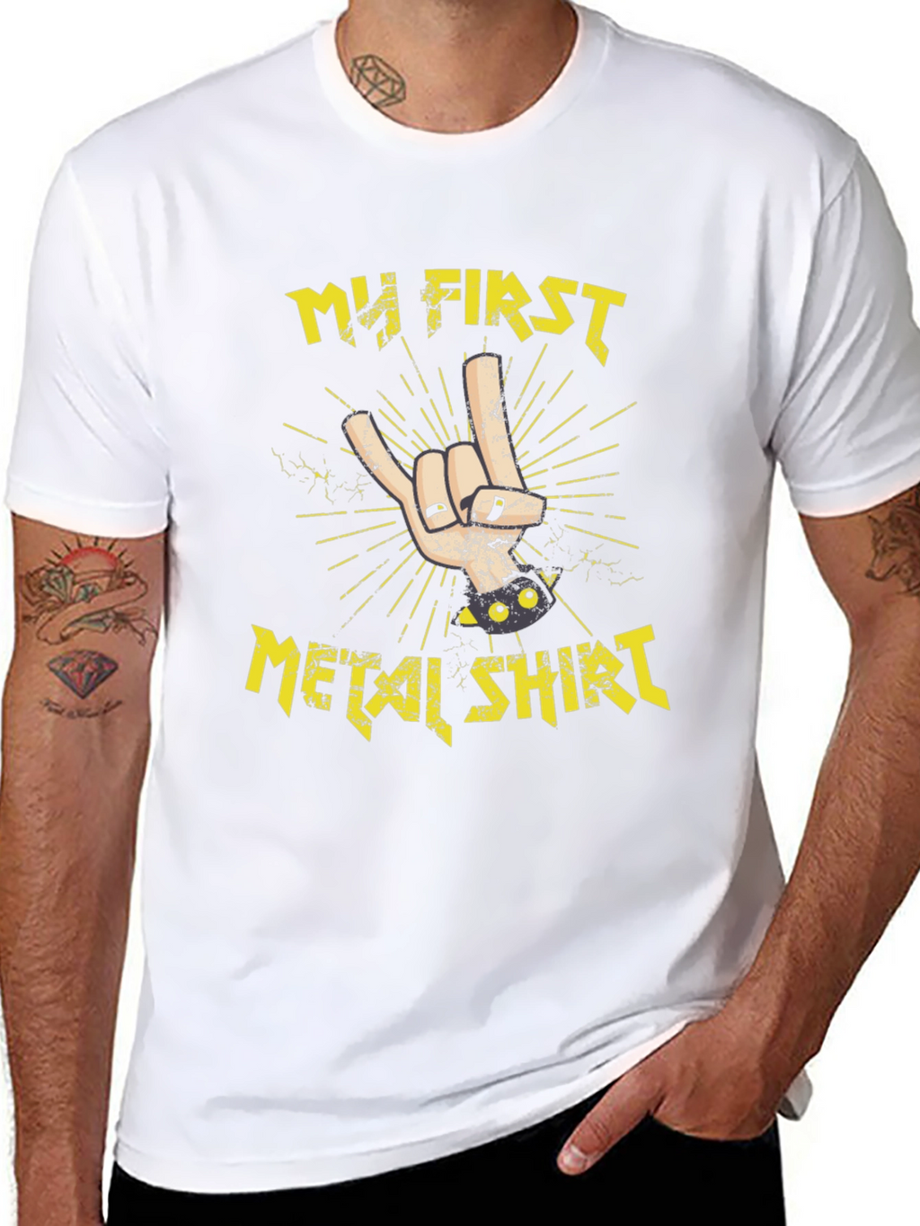 My First Metal Shirt - Black Tee