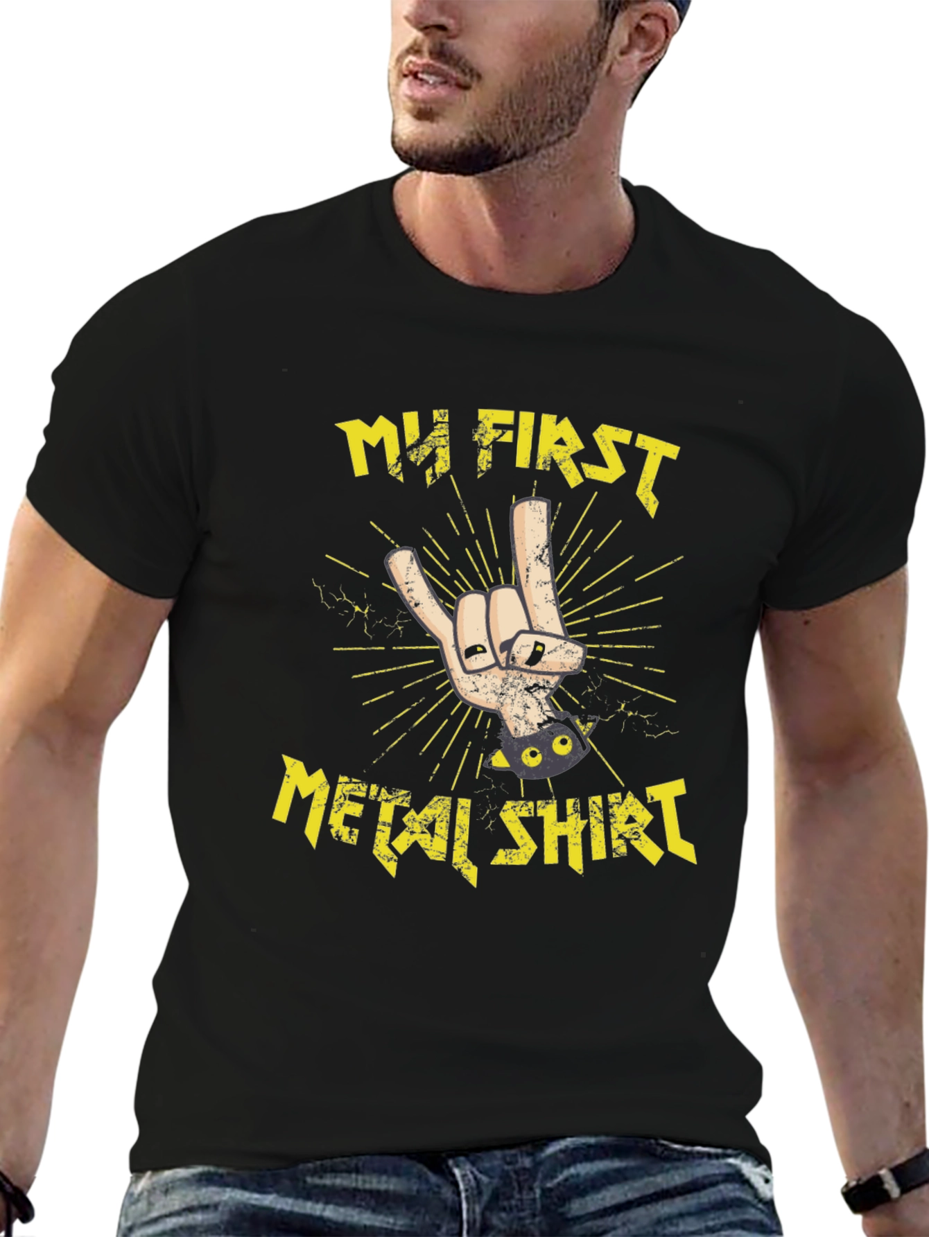 My First Metal Shirt - Black Tee