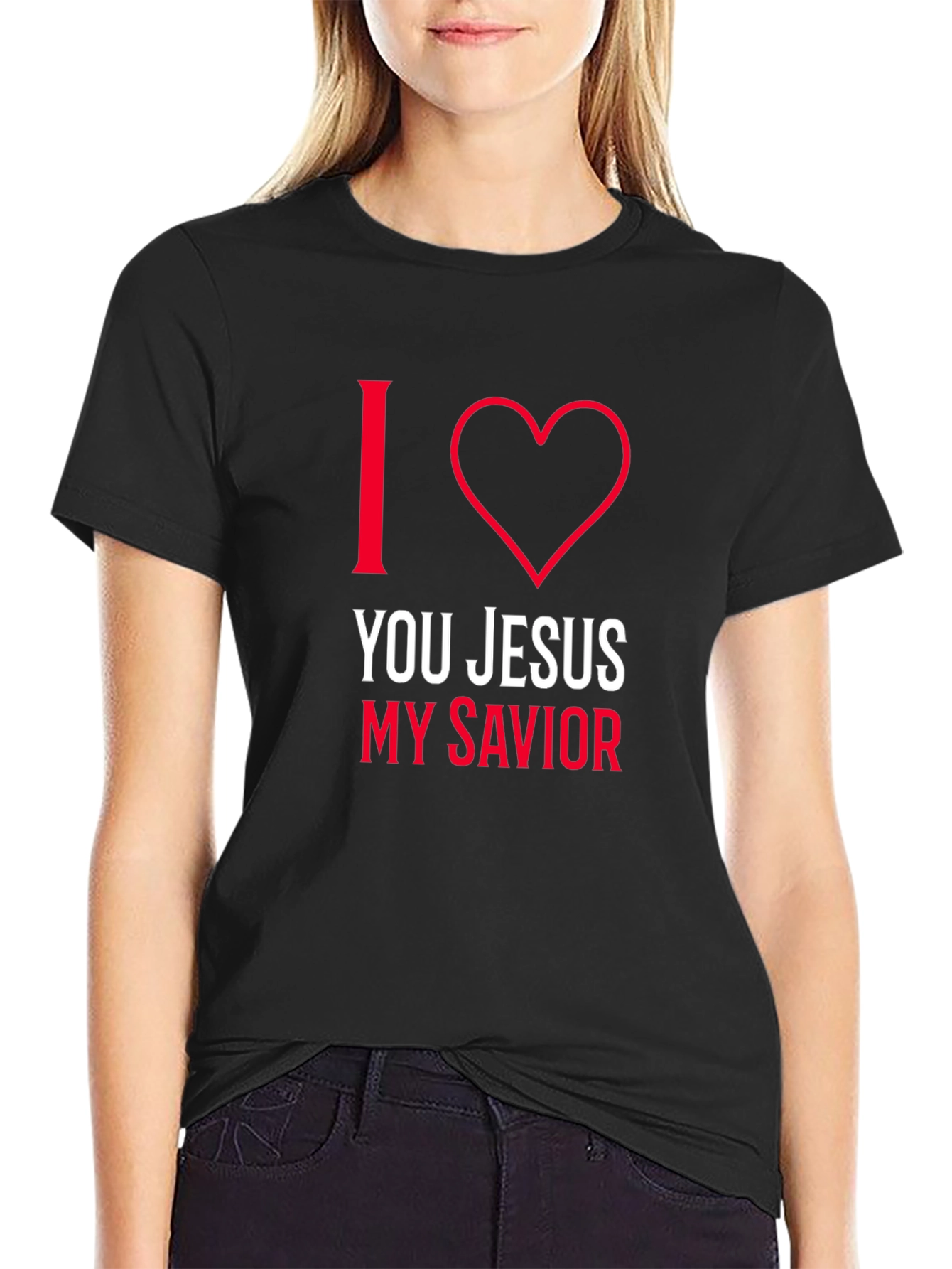 I Love You Jesus T-Shirt - Christian Apparel