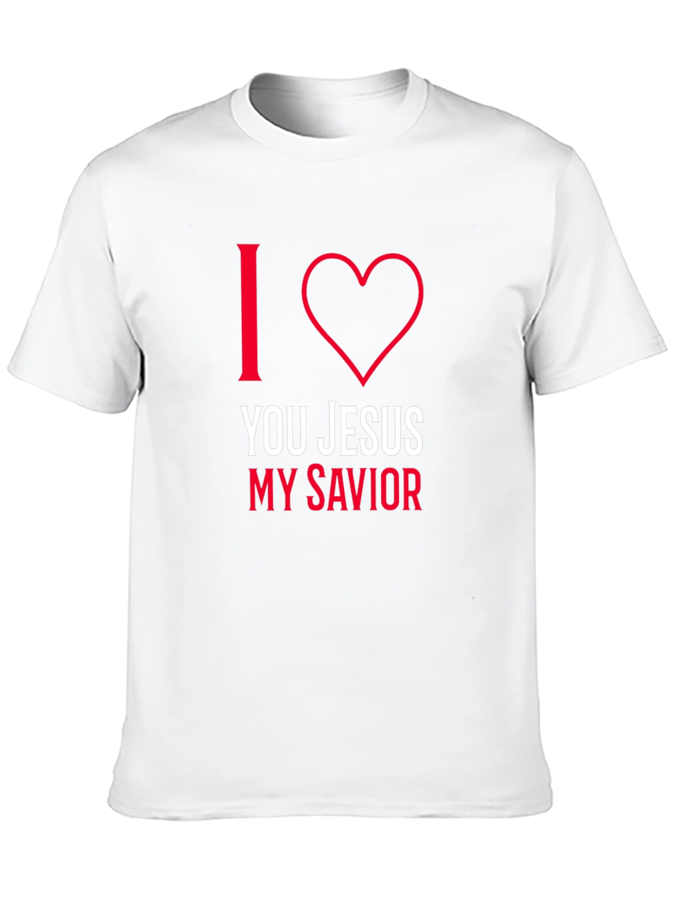 I Love You Jesus T-Shirt - Christian Apparel