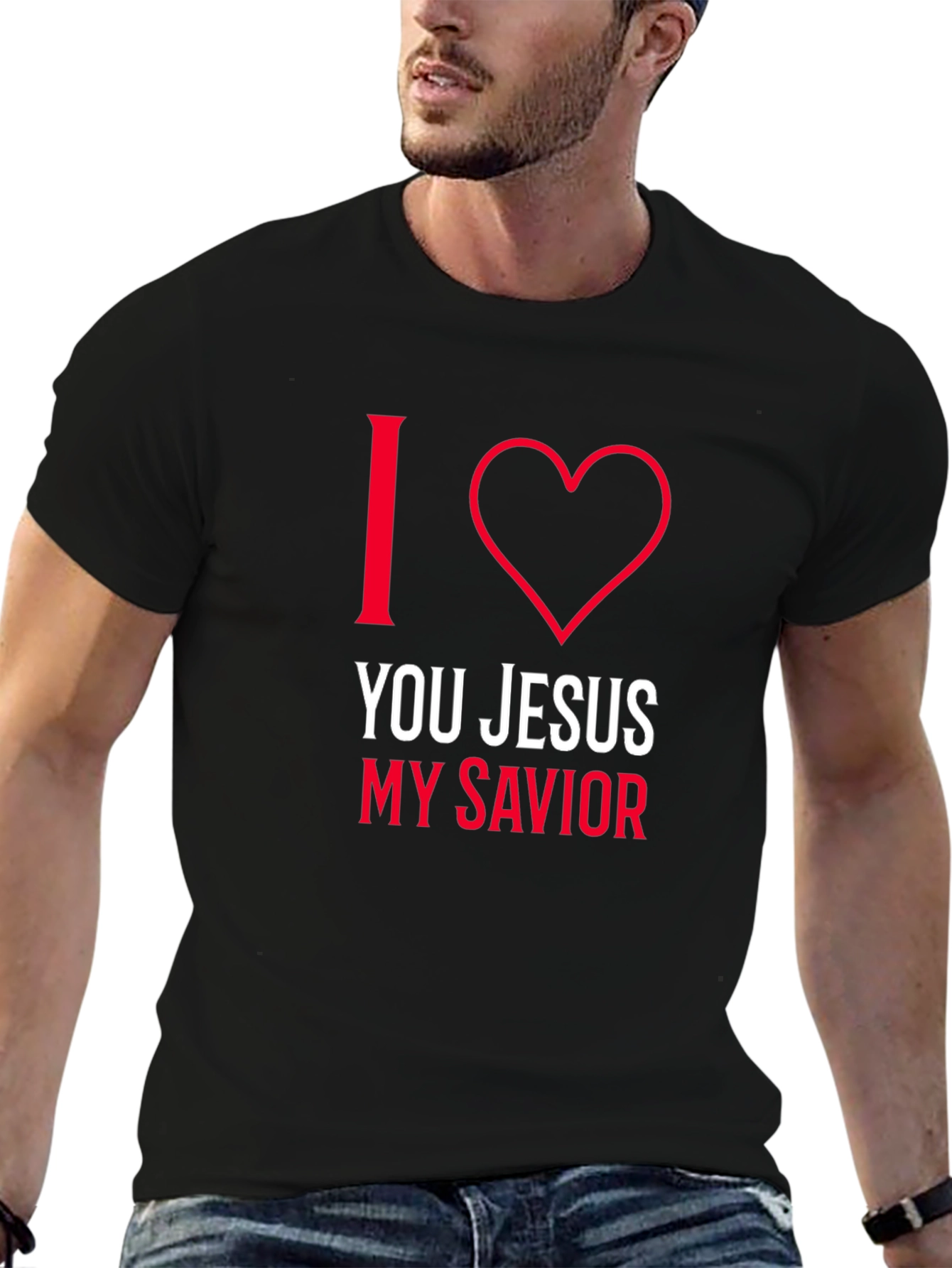 I Love You Jesus T-Shirt - Christian Apparel