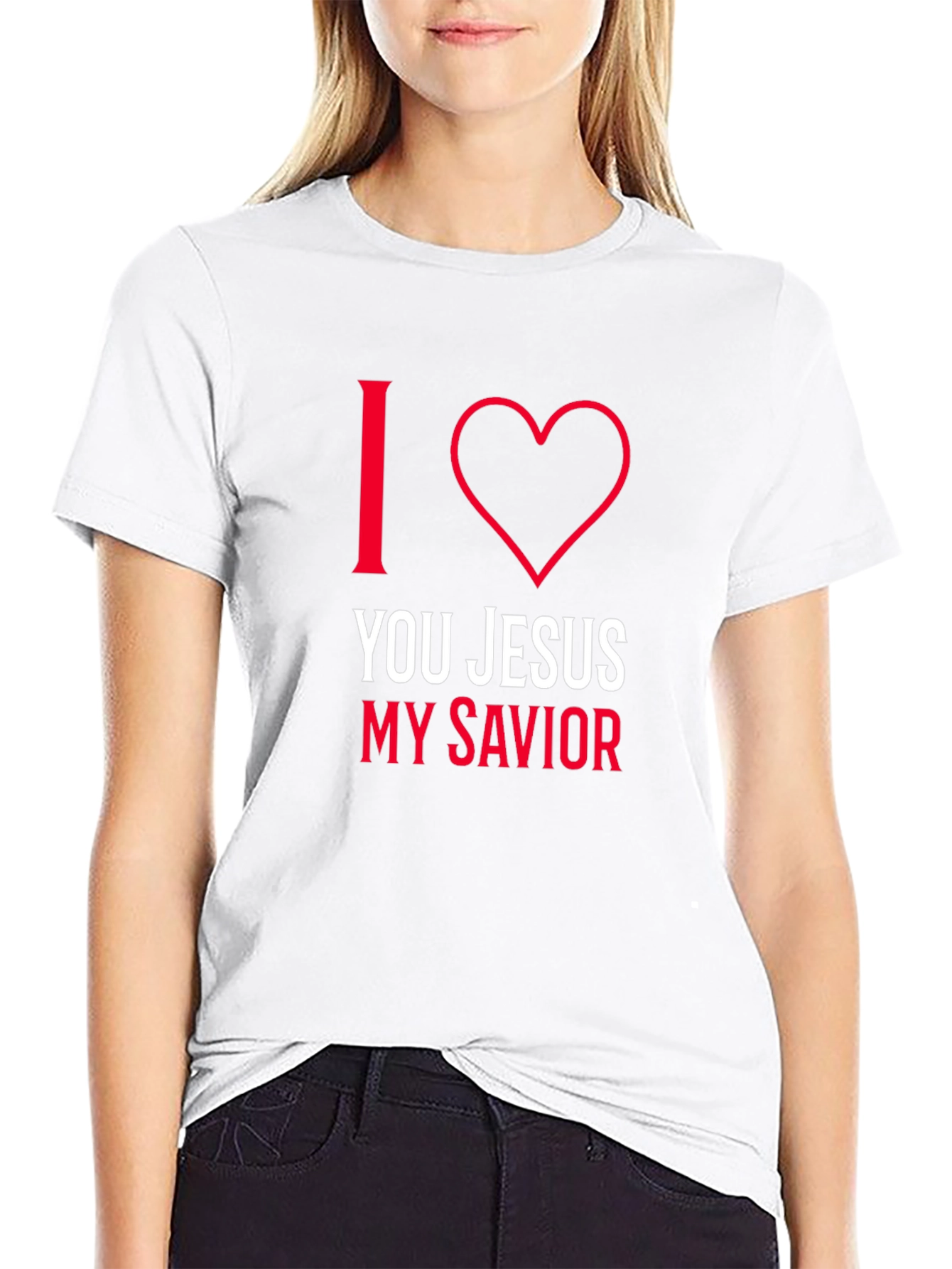 I Love You Jesus T-Shirt - Christian Apparel