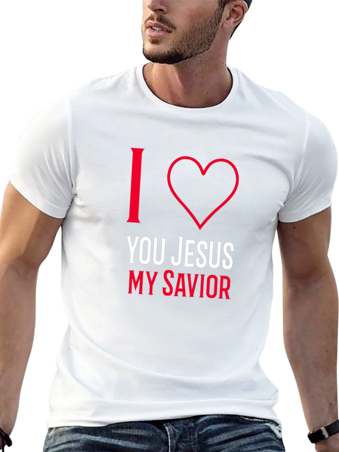 I Love You Jesus T-Shirt - Christian Apparel