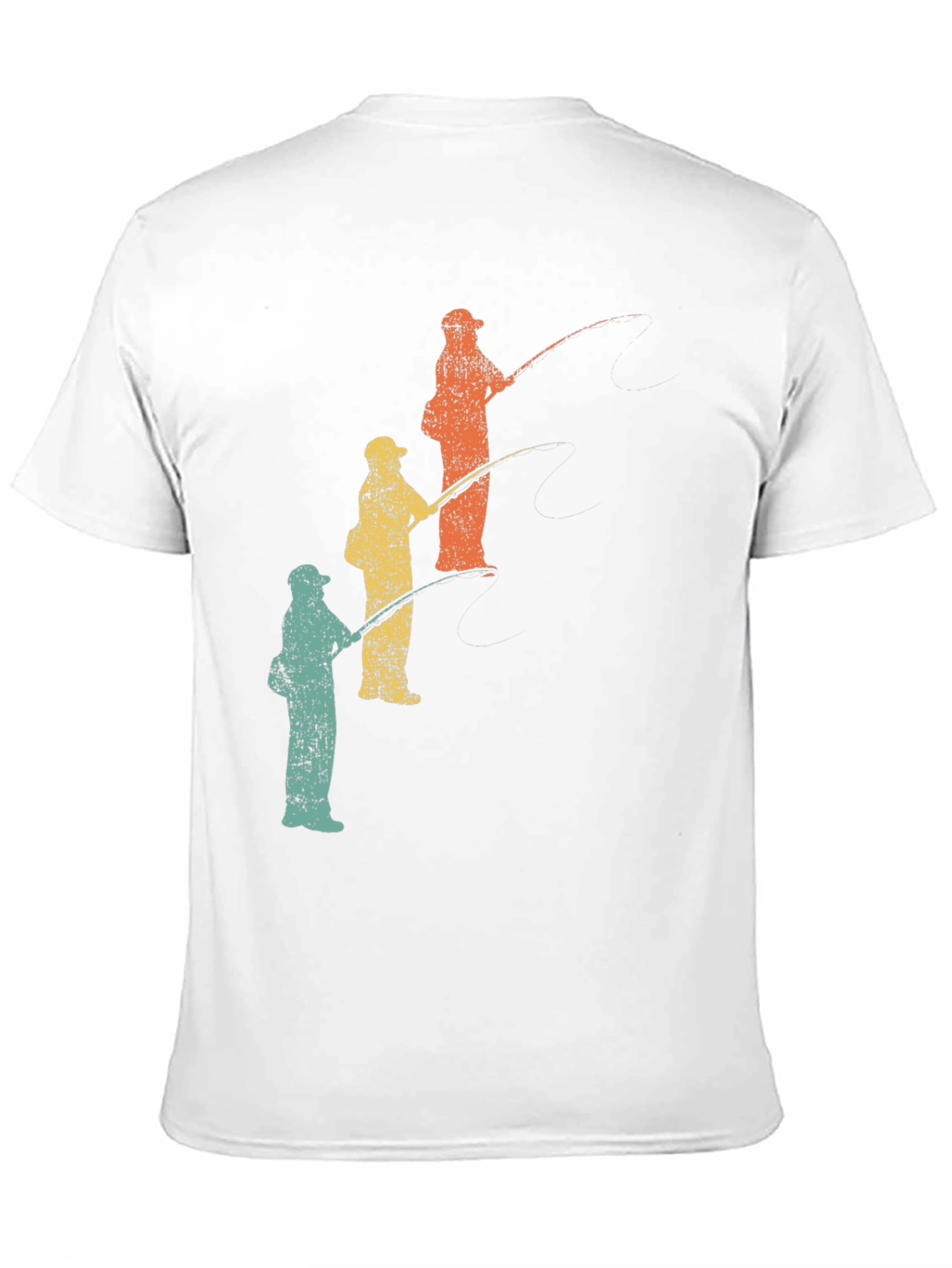 Retro Fishing Trip T-Shirt - Father & Children