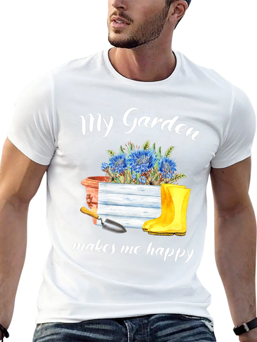 My Garden Makes Me Happy T-Shirt