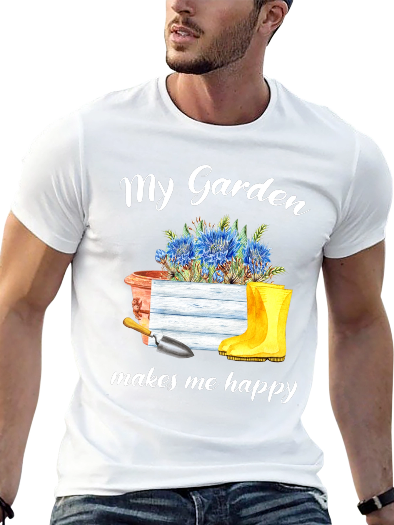 My Garden Makes Me Happy T-Shirt