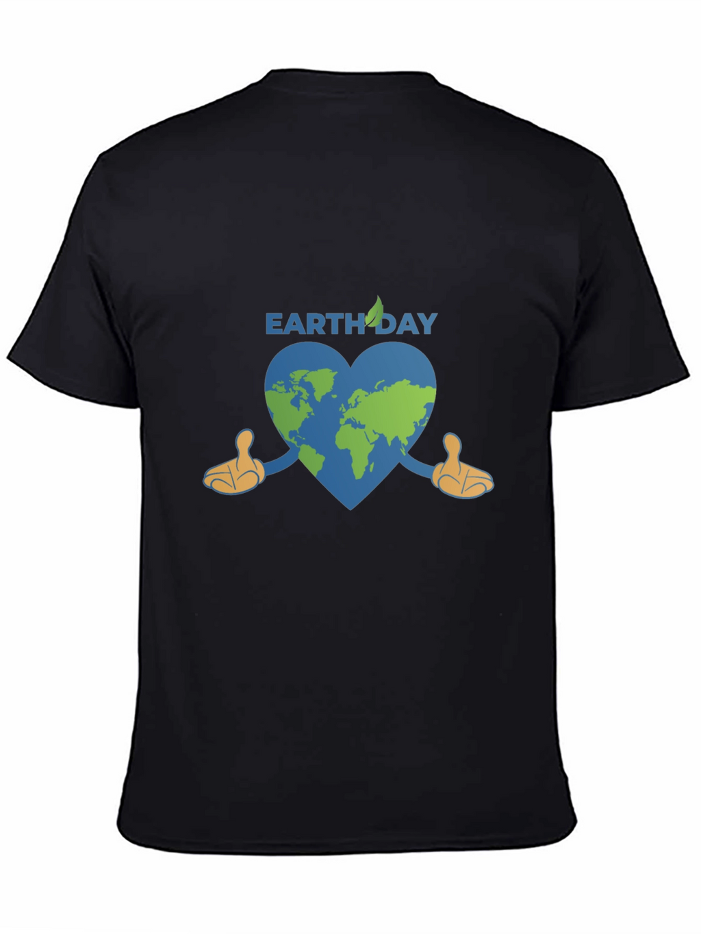 Earth Day T-Shirt: Heart-Shaped World Design