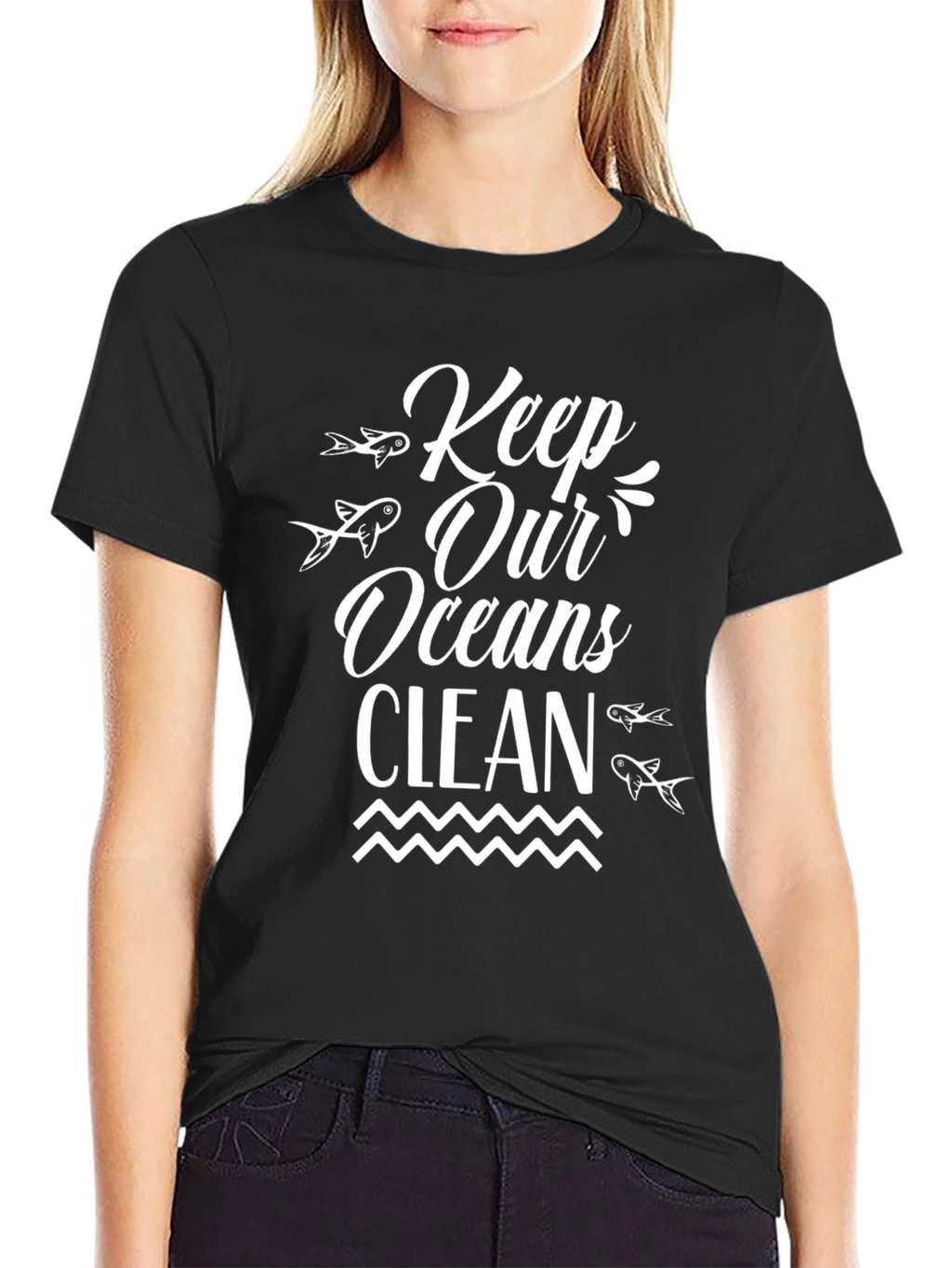 Keep Our Oceans Clean Graphic Tee