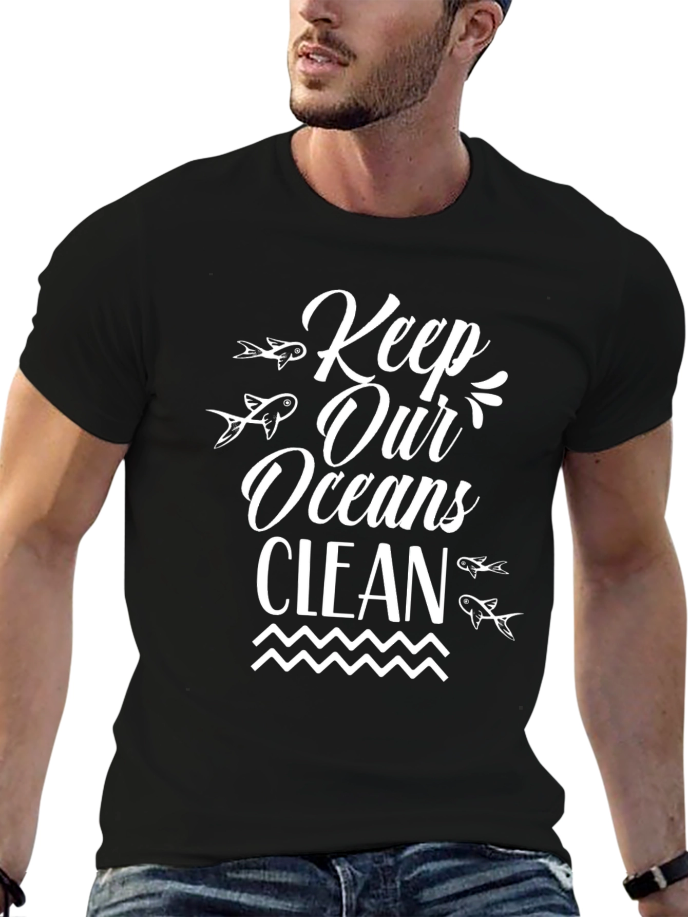 Keep Our Oceans Clean Graphic Tee