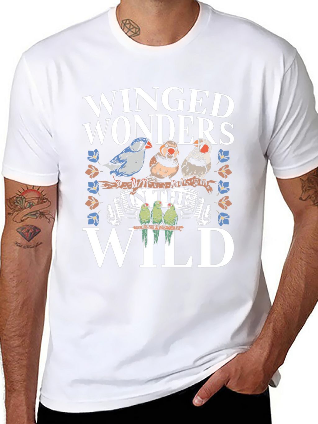 Winged Wonders Graphic T-Shirt