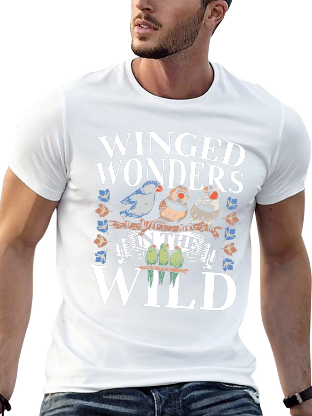 Winged Wonders Graphic T-Shirt