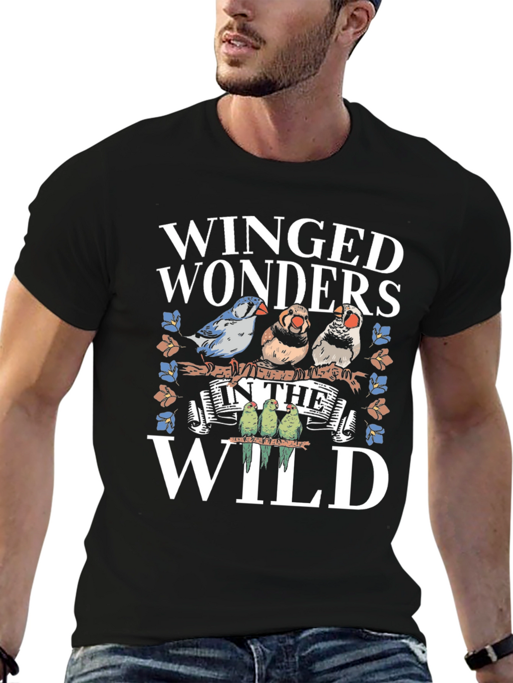Winged Wonders Graphic T-Shirt