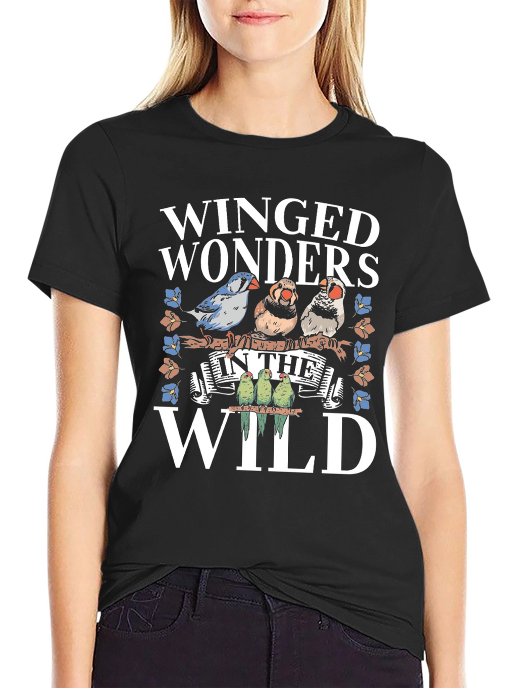 Winged Wonders Graphic T-Shirt